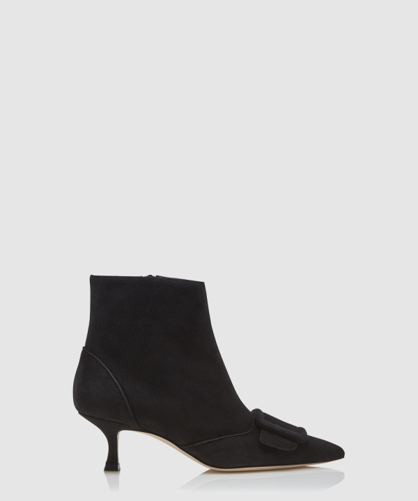 [Manolo Blahnik-마놀로 블라닉] 앵클 부츠 419-0559-0002