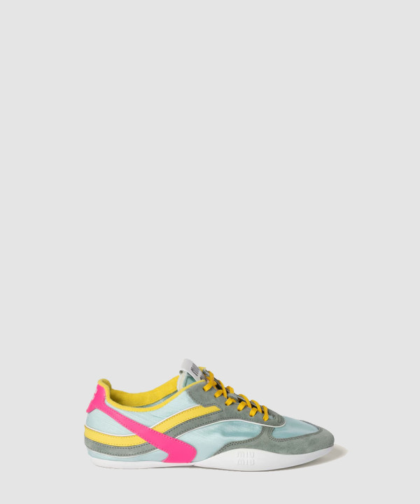 [MIUMIU-미우미우] 스웨이드 스니커즈 5E428E