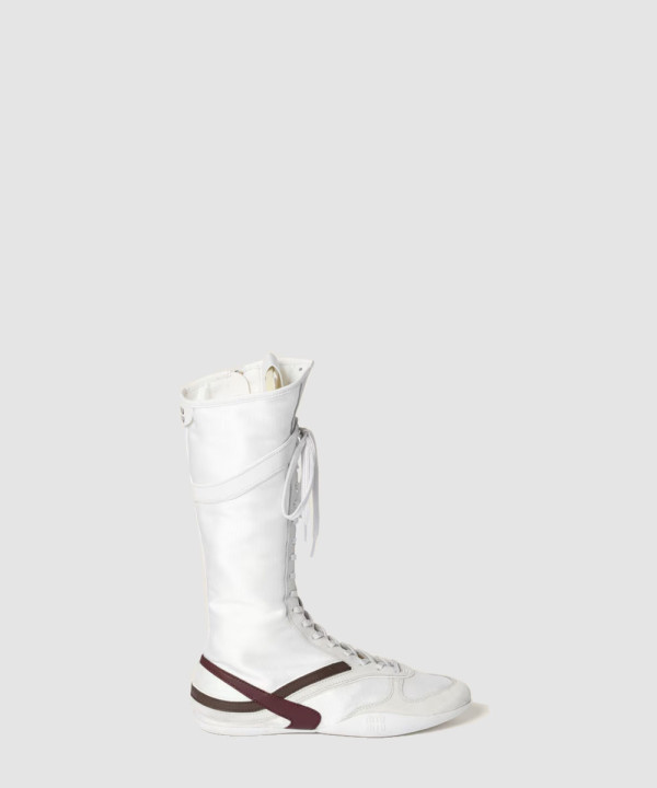 [MIUMIU-미우미우] 스웨이드 복서 부츠 5W429E