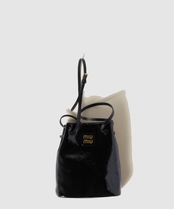 [MIU MIU-미우미우] 나플락 페이턴트 가죽 파우치 5NF460