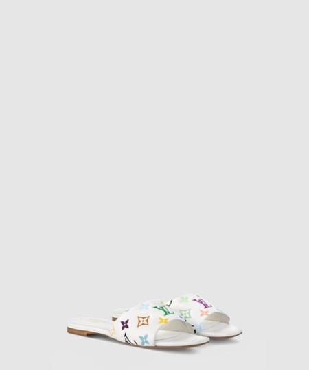 [LV-루이비통] LV x TM 6AM 팬톨렛 플랫 뮬 1AGVW7