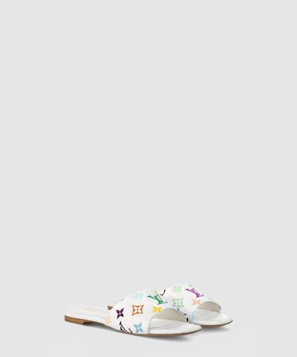 [LV-루이비통] LV x TM 6AM 팬톨렛 플랫 뮬 1AGVW7