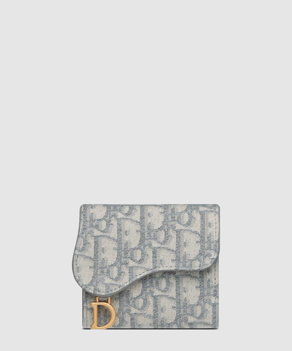 [DIOR-디올] Saddle Lotus 지갑 S5652CTZQ