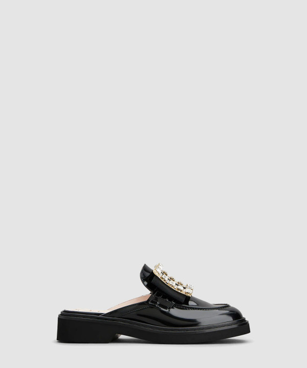 [ROGER VIVIER-로저비비에] 비브 레인저스 뮬 RVW54840960MRKB999