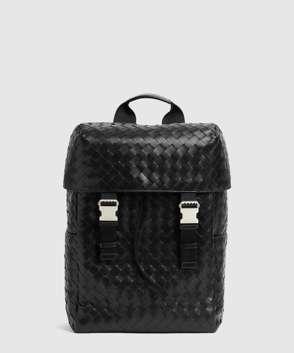 [BOTTEGA-보테가베네타] 인트레치아토 플랩 백팩 766580