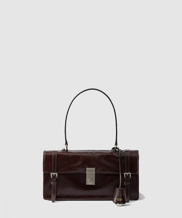 [PRADA-프라다] 미디엄 가죽 핸드백 1BN026