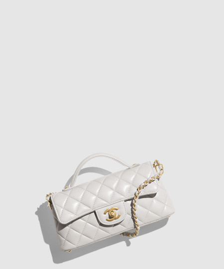 [CHANEL-샤넬] 핸들 장식의 미니 플랩 백 AS5354