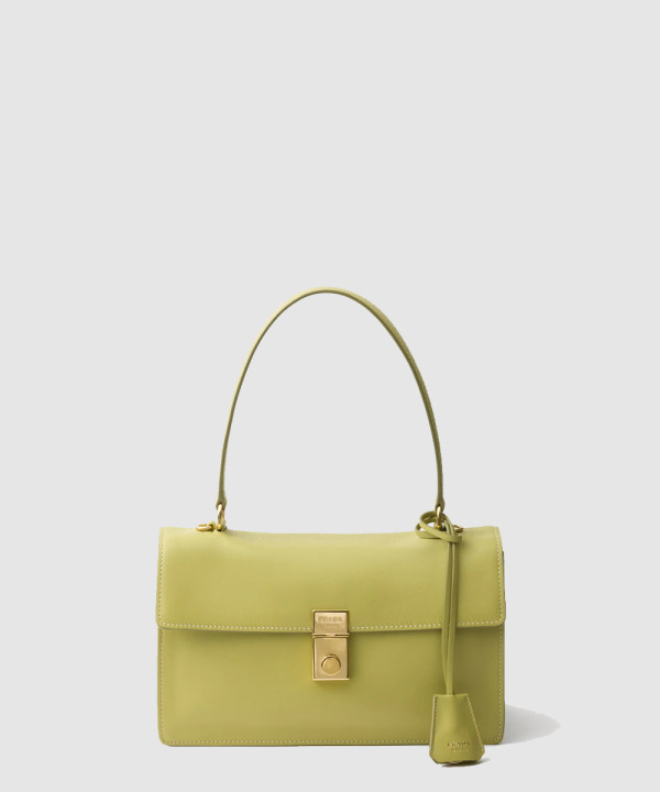 [PRADA-프라다] 미디엄 스웨이드 숄더백 1BN023