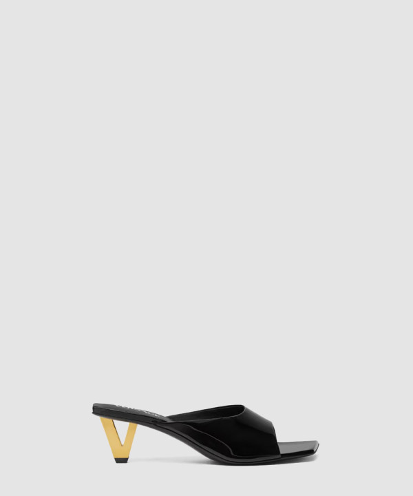 [VERSACE-베르사체] 페이턴트 뮬 1017933