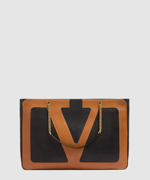 [VALENTINO-발렌티노] 가라바니 비바 슈퍼스타 나파 레더 라지 쇼퍼 백 6W2B0R12PTJ