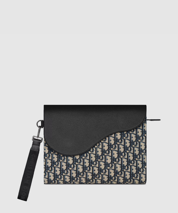 [DIOR-디올] Saddle A5 트라이앵글 파우치 2ADCA540YKS