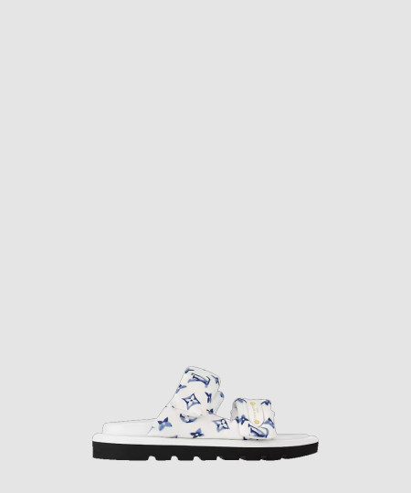 [LOUIS VUITTON-루이비통] 풀 필로우 플랫 컴포트 뮬 1AHMKK