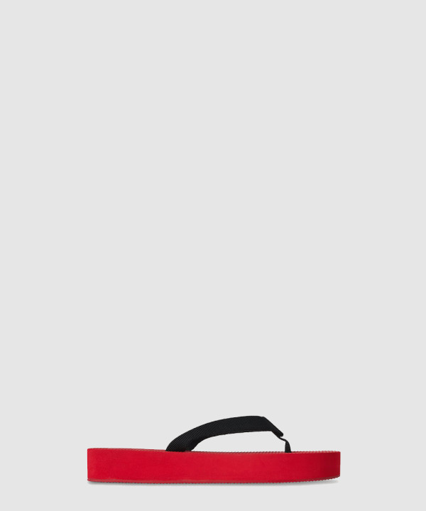 [THE ROW-더로우] Dune 고무 플랫폼 샌들 F1586GROSCR