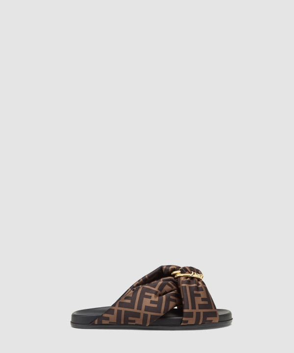 [FENDI-펜디] 필 가죽 슬라이드 8X8645AE7SF0R7V