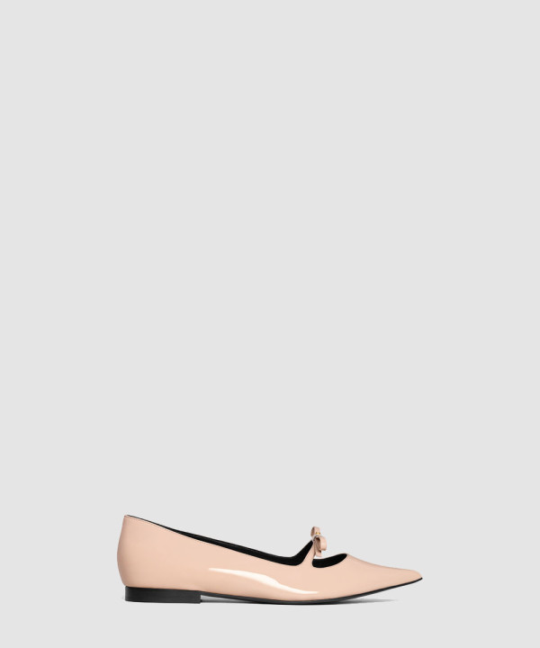 [CELINE-셀린느] 수지 포인티 토 발레리나 - 페이턴트 카프스킨 362554582C