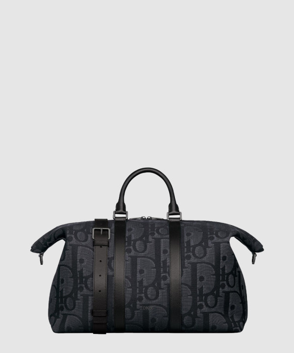 [DIOR-디올] 맥시 오블리크 위켄더 40 보스턴 토트백 1ESDU134YXL