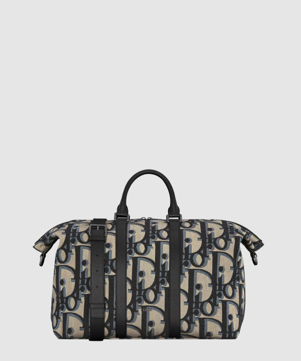 [DIOR-디올] 맥시 오블리크 위켄더 40 보스턴 토트백 1ESDU134YXL