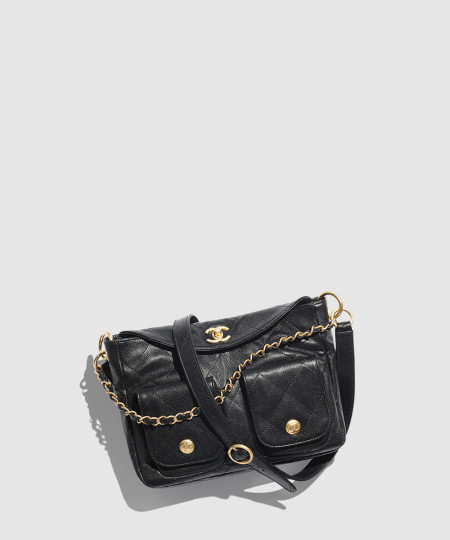 [CHANEL-샤넬] 호보 핸드백 AS5384