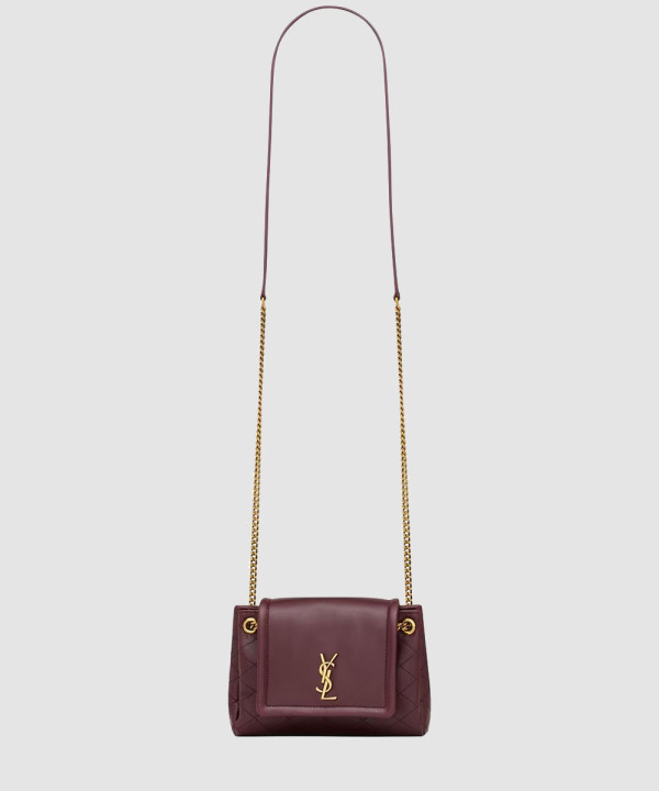 [SAINT LAURENT-생로랑] 램스킨 소재 미니 NOLITA 672738