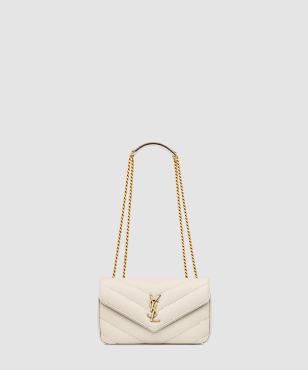 [SAINT LAURENT-생로랑]  램스킨 소재의 LOULOU 스몰백 801437