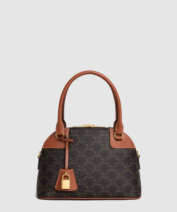 [CELINE-셀린느] 트리오페 캔버스 스몰 볼링백 121082DNK