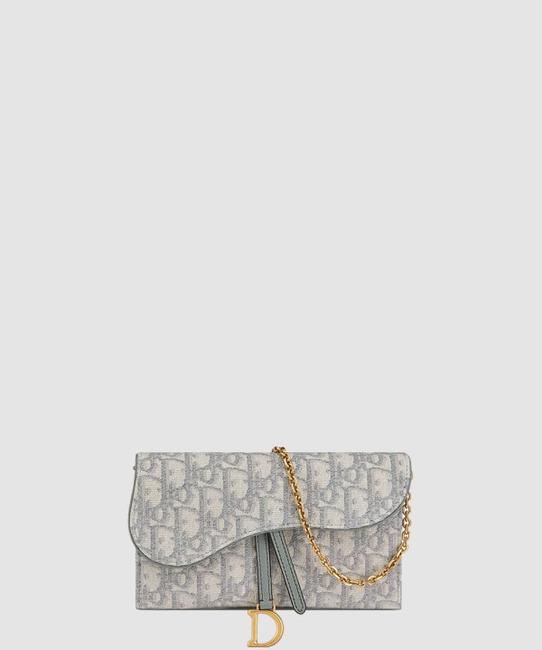 [DIOR-디올] Saddle 스몰 체인 파우치 S5614CTZQ