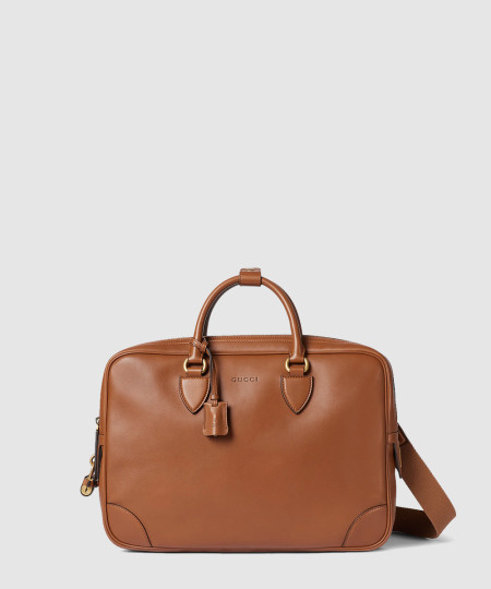 [GUCCI-구찌] GG 엠블럼 미디엄 브리프케이스 821149