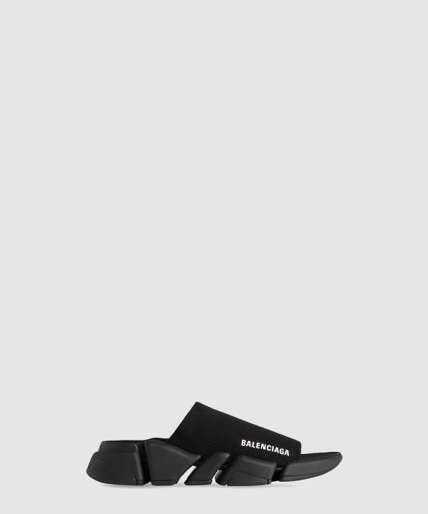 [BALENCIAGA-발렌시아가] 스피드 2.0 리사이클드 니트 슬라이드 711452