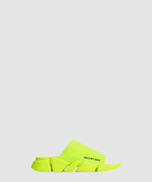 [BALENCIAGA-발렌시아가] 스피드 2.0 리사이클드 니트 슬라이드 711453