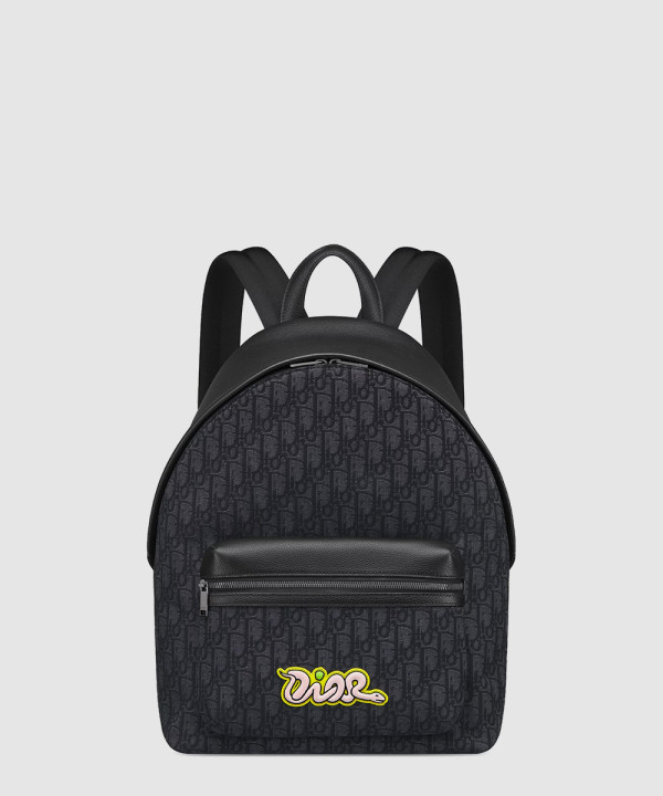 OR-디올] Rider 2.0 DIOR AND KAWS 지퍼 백팩 1ESBA199OUP