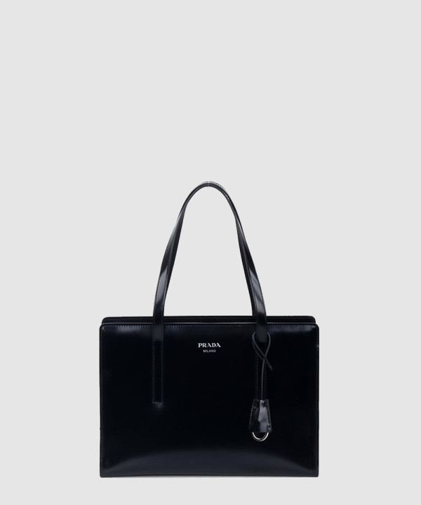 [PRADA-프라다] 리에디션 1995 브러시드 레더 미디엄 핸드백 1BA350