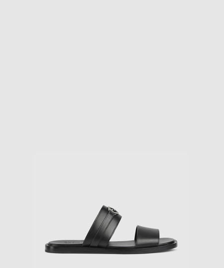 [GUCCI-구찌] 라운드 인터로킹 G 디테일의 샌들 782687