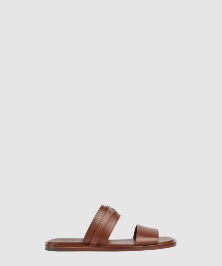 [GUCCI-구찌] 라운드 인터로킹 G 디테일의 샌들 782687