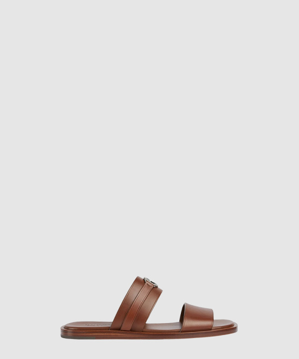 [GUCCI-구찌] 라운드 인터로킹 G 디테일의 샌들 782687