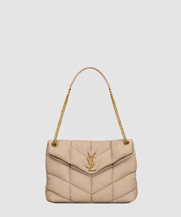 [SAINT LAURENT-생로랑] 나파 퀼팅 가죽 소재 PUFFER 미디엄 577475