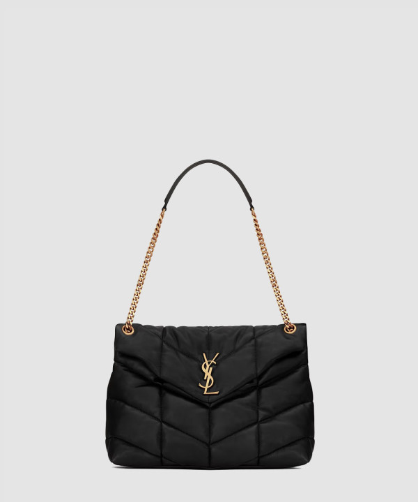 [SAINT LAURENT-생로랑] 나파 퀼팅 가죽 소재 PUFFER 미디엄 577475