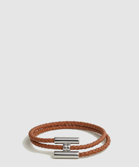 [HERMES-에르메스] Tournis Tresse 브레이슬릿 H068406