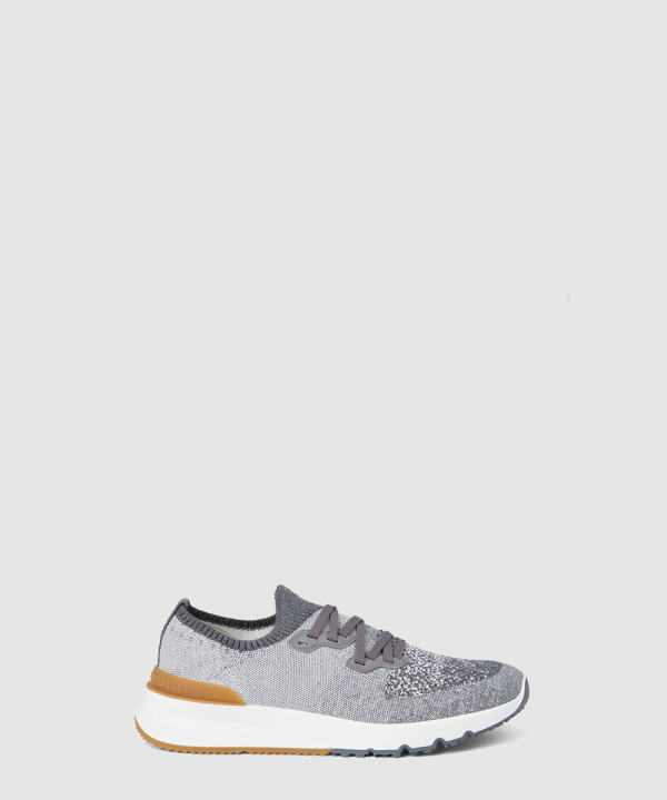 [BRUNELLO-브루넬로 쿠치넬리] 코튼 쉬네 니트 러너 251MZUKISO250