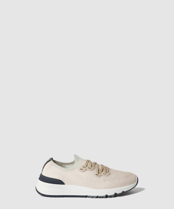 [BRUNELLO-브루넬로 쿠치넬리] 코튼 쉬네 니트 러너 251MZUKISO250