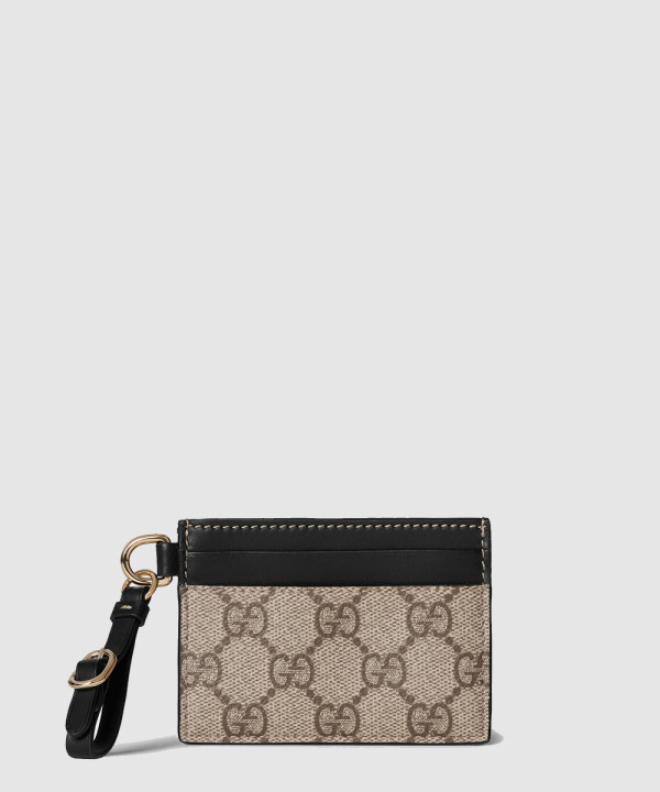 [GUCCI-구찌] GG 엠블럼 스트랩 카드 케이스 819121