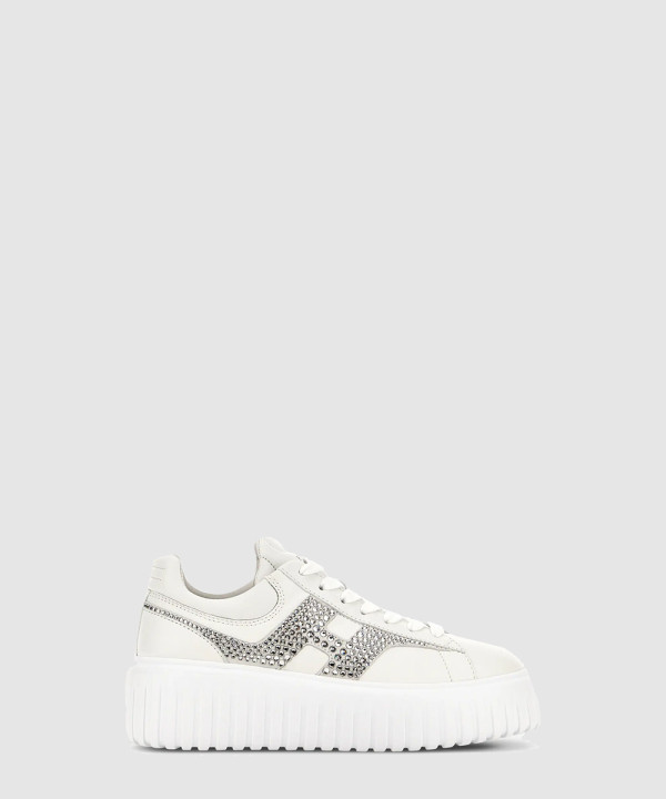 [HOGAN-호간] H 스트라이프 스니커즈 HXW6450FO60U48B001