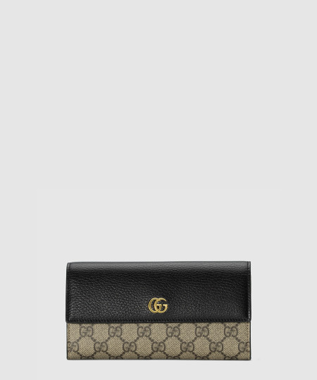 [GUCCI-구찌] GG 마몽 바이컬러 장지갑 456116