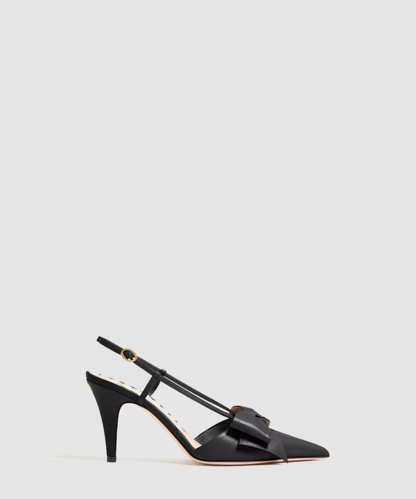 [VALENTINO-발렌티노] 보와우 키드스킨 슬링백 펌프스 7W2S0MX5DDT