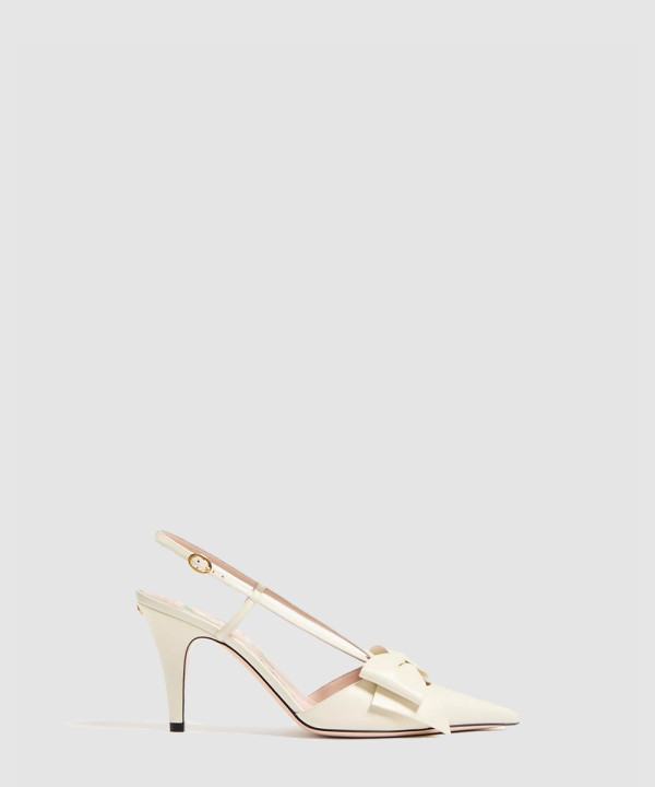 [VALENTINO-발렌티노] 보와우 키드스킨 슬링백 펌프스 7W2S0MX5DDT