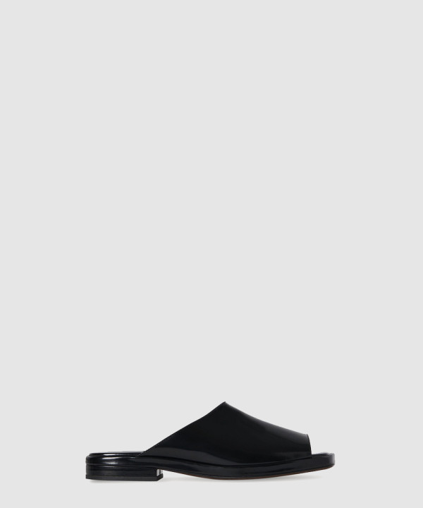 [THE ROW-더로우] Emi 가죽 뮬 F1596L604BLK