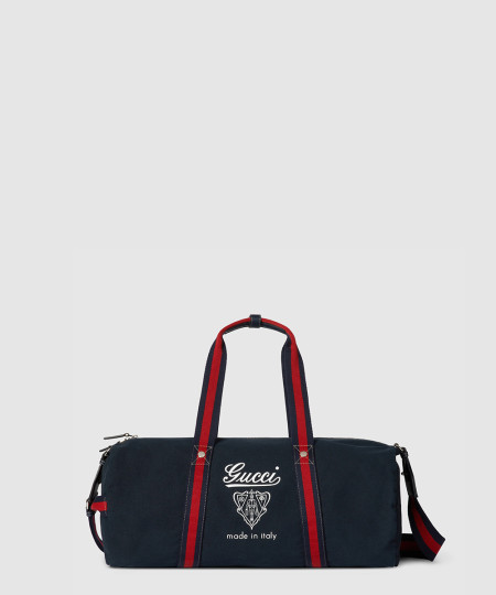 [GUCCI-구찌] 라지 프린트 캔버스 더플백 816866