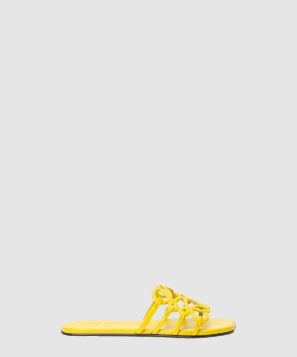 [LOEWE-로에베] 페탈 아나그램 슬라이드 LLSP465X08