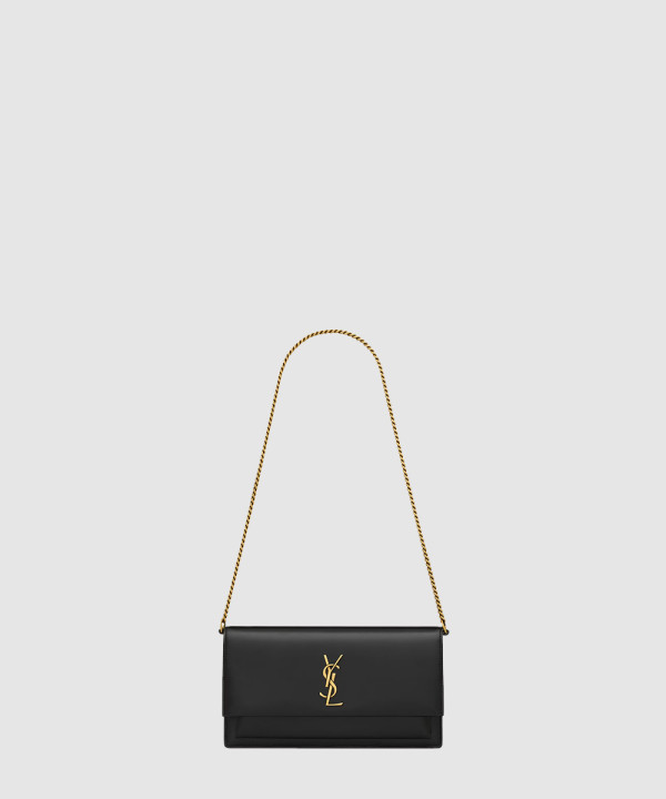 [SAINT LAURENT-생로랑] 박스 소재의 SUNSET 클러치 810997