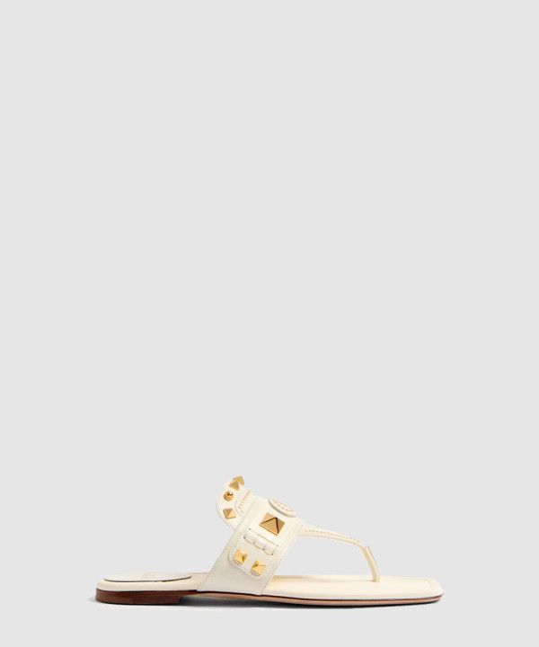 [VALENTINO-발렌티노] 플라스터 캐스터 고트스킨 통 샌들 6W2S0LQ8EUX