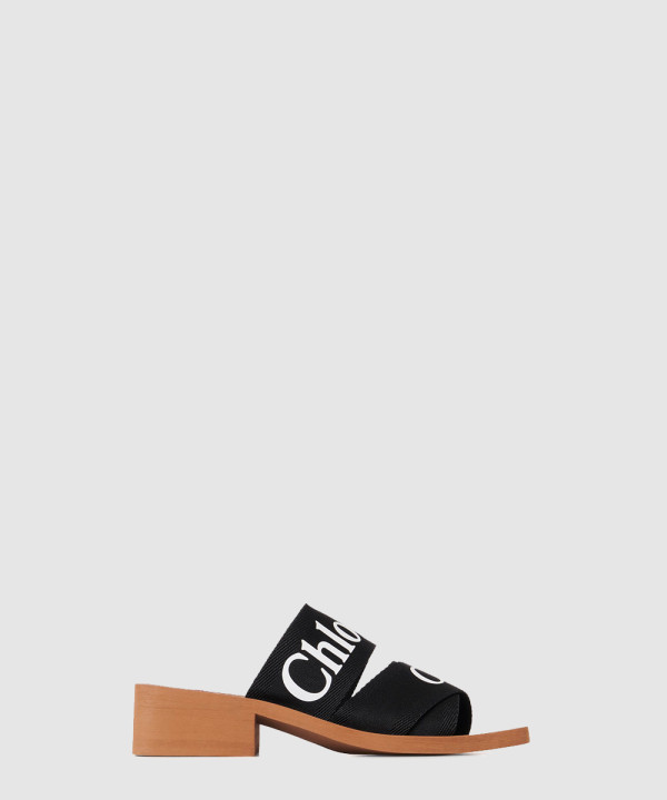 [CHLOE-끌로에] Woody 힐 뮬 CHC22U550Z3001